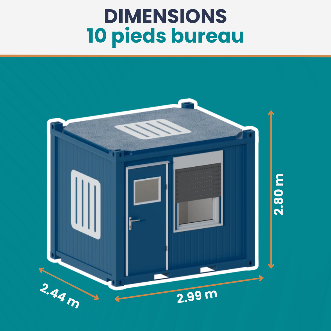 Module bureau 10 Pieds