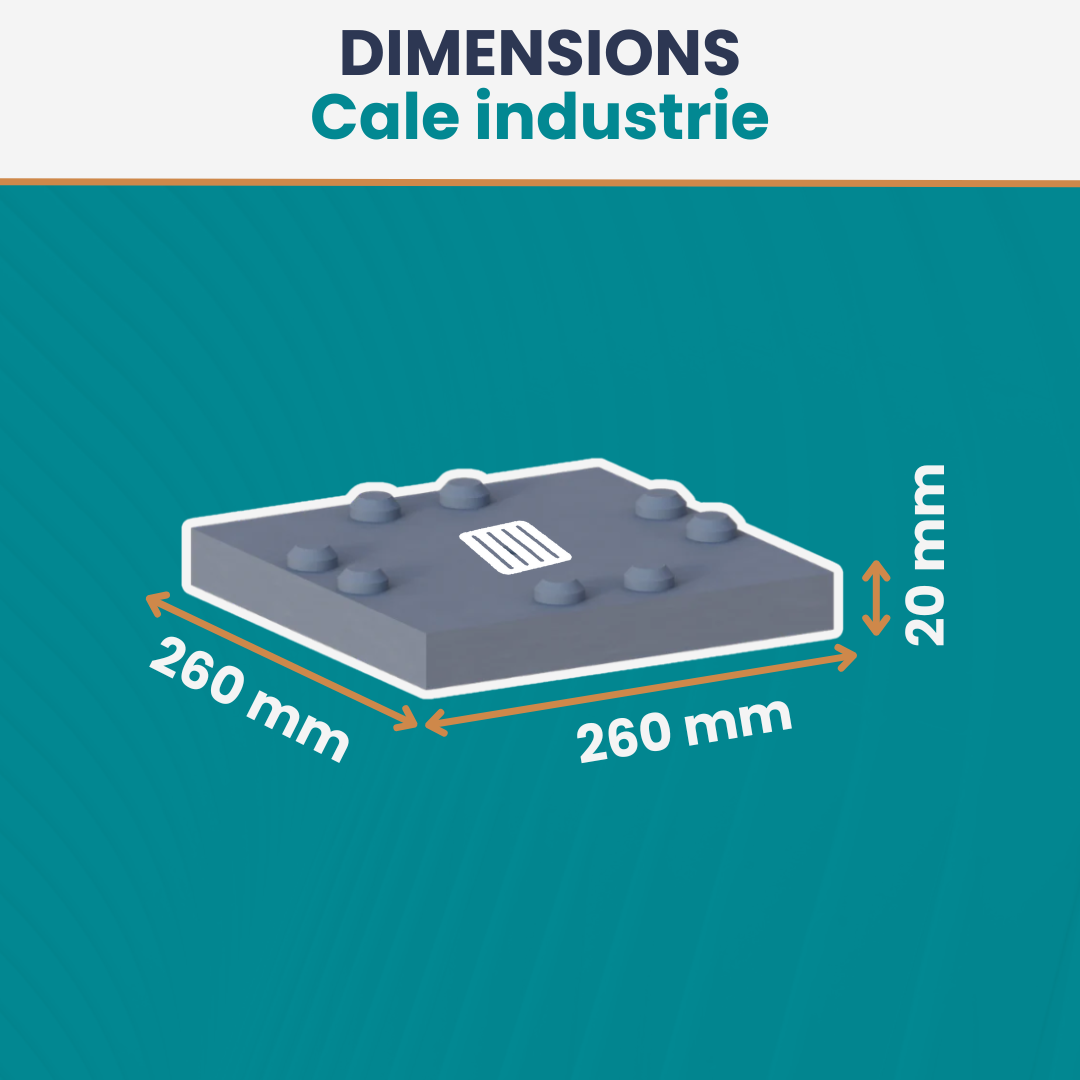 Cale industrie 4 unités