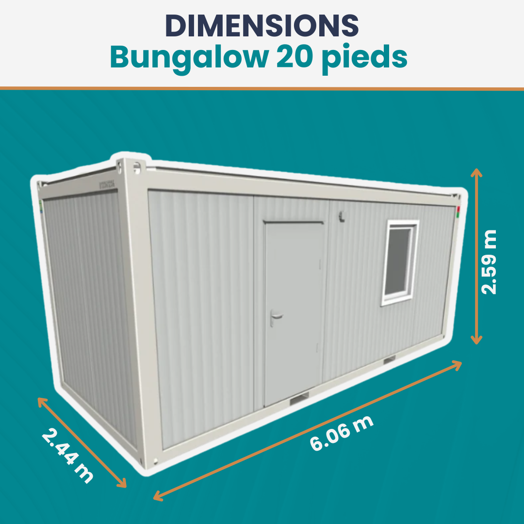 Bungalow 20 Pieds