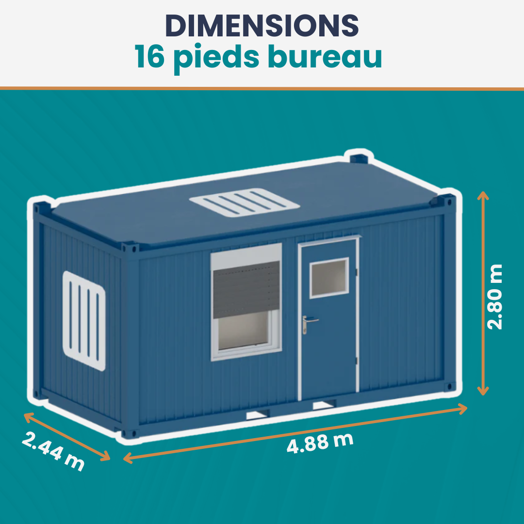 Module bureau 16 Pieds