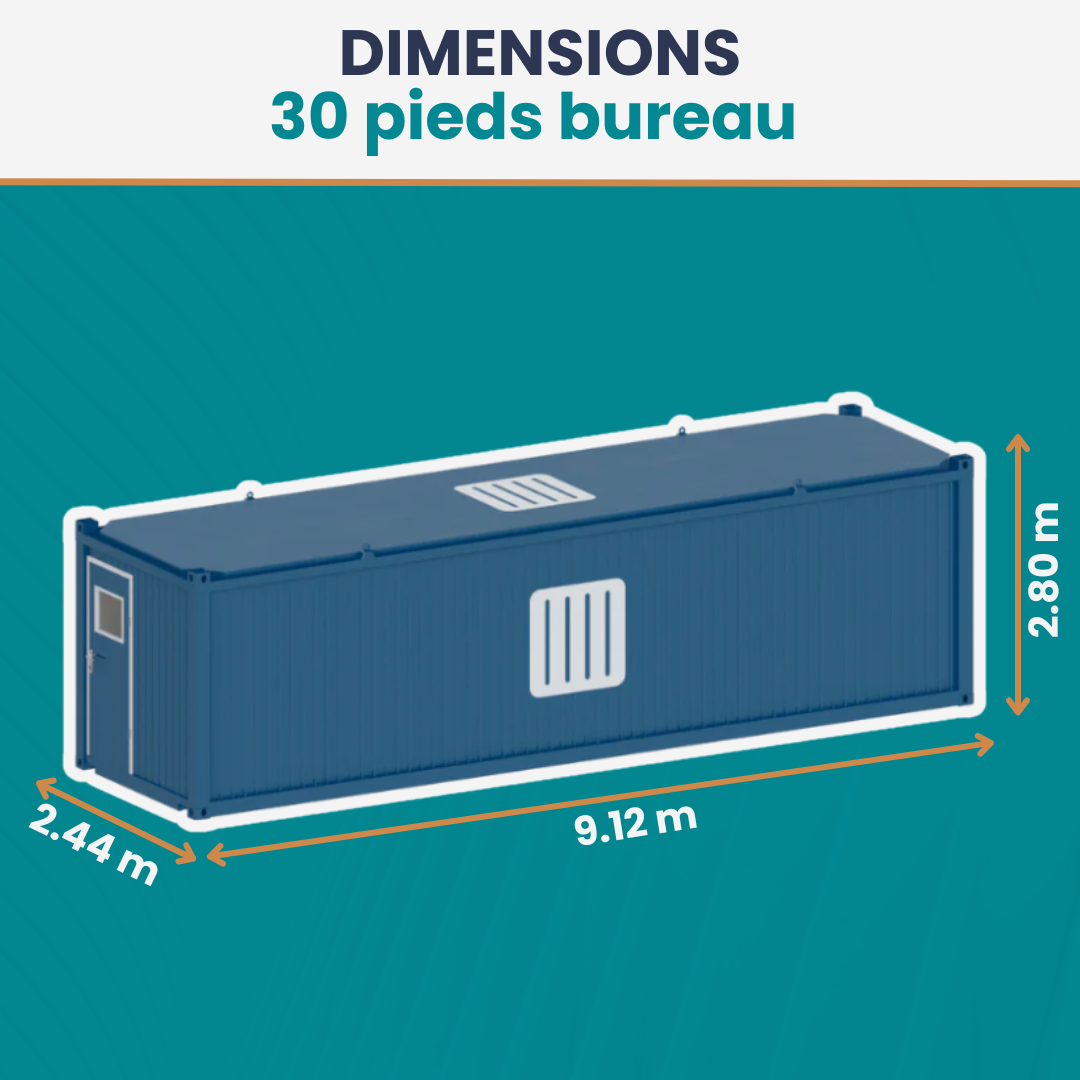 Module bureau 30 Pieds
