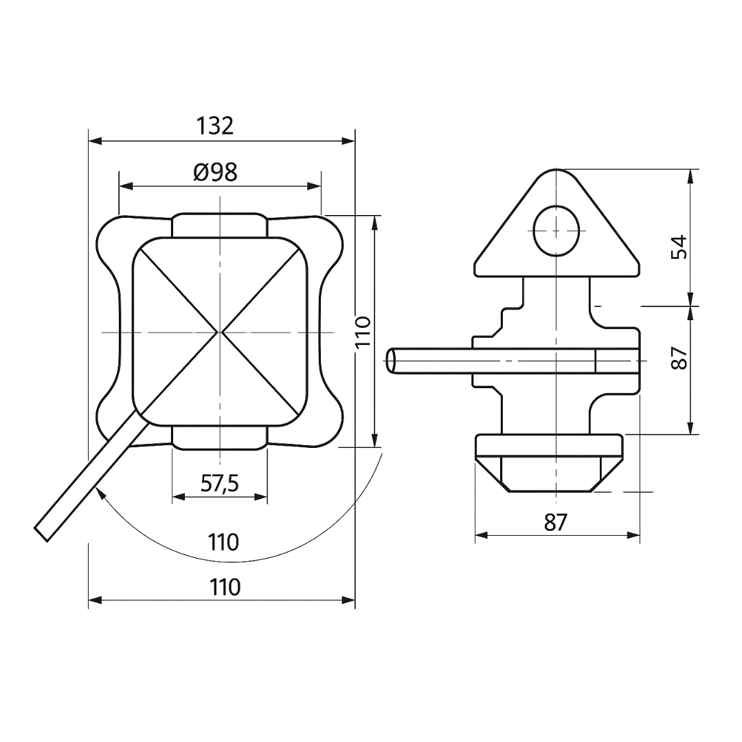 Twistlock intermédiaire
