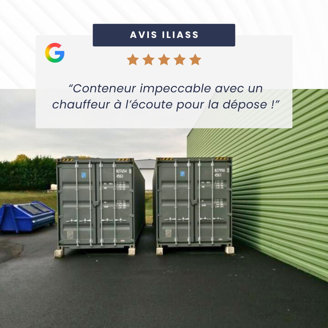 Conteneur 20 Pieds High Cube