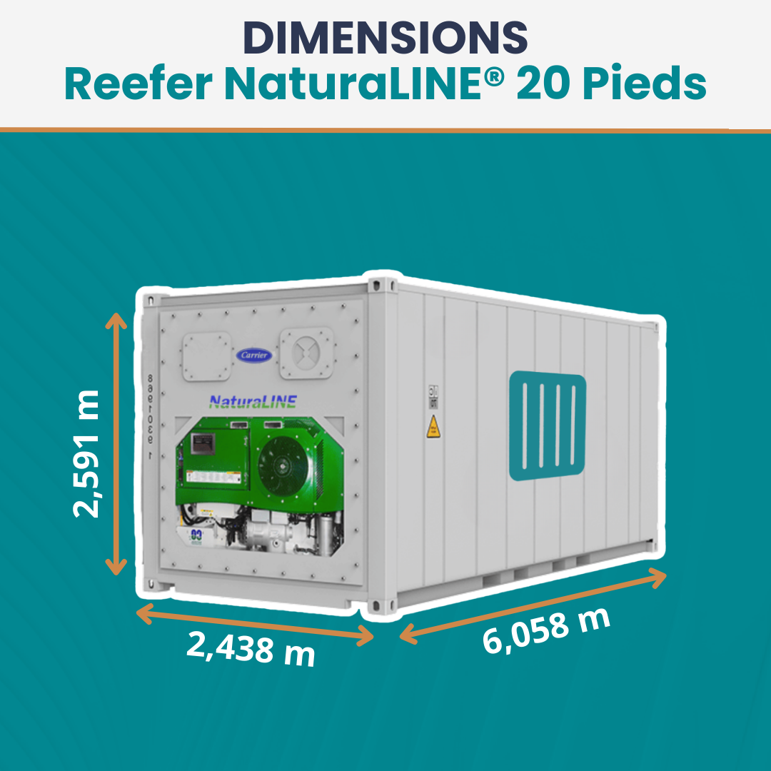 Conteneur 20 Pieds Reefer NaturaLINE®