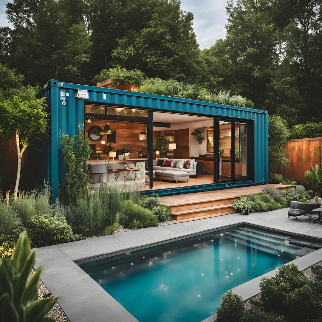 Utiliser les conteneurs pour créer une nouvelle pièce dans votre jardin