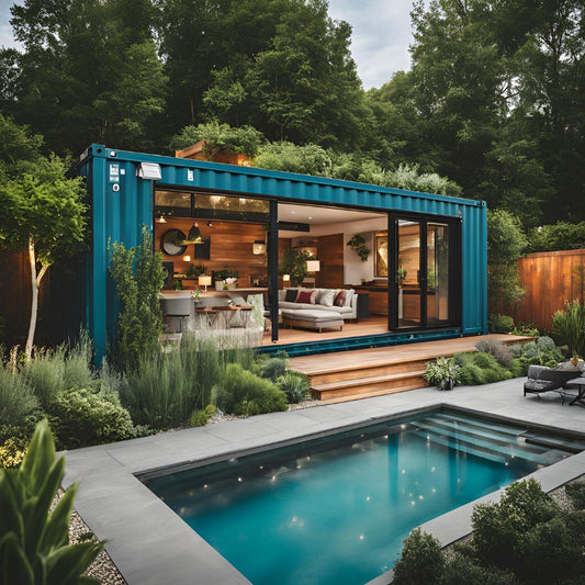 Utiliser les conteneurs pour créer une nouvelle pièce dans votre jardin