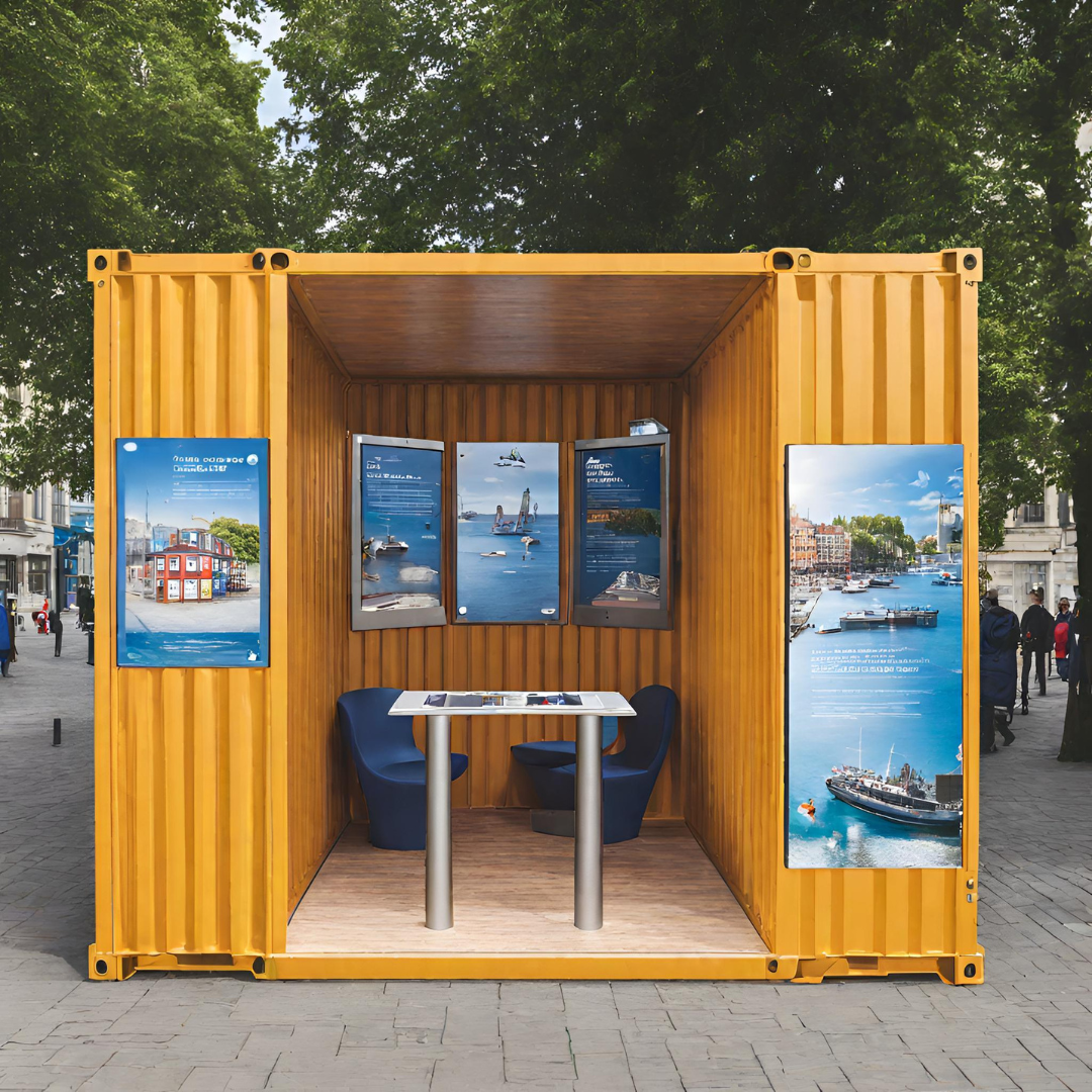 Container en milieu urbain