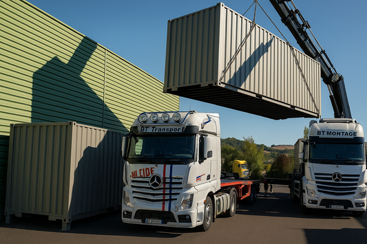 Conteneur maritime pour les hypermarchés et supermarchés : La solution idéale pour le stockage et l'agencement