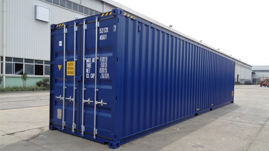 Conteneur maritime high cube : guide complet, dimensions, prix et usages