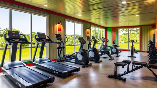 Le sport dans un conteneur maritime : solution moderne et innovante