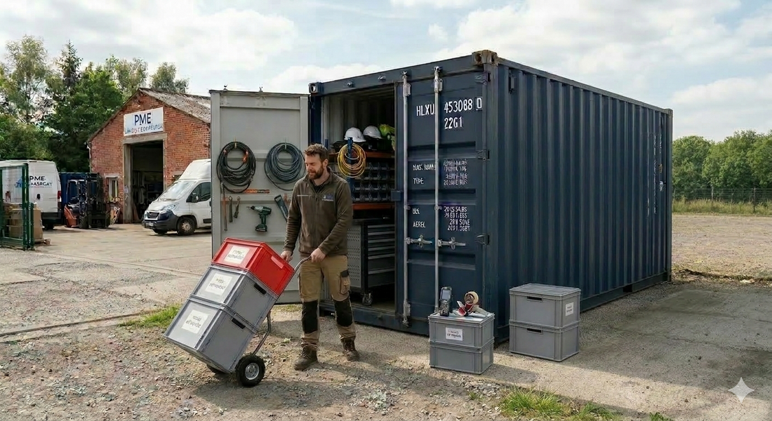 Comment le container maritime peut résoudre les besoins de stockage des PME ?