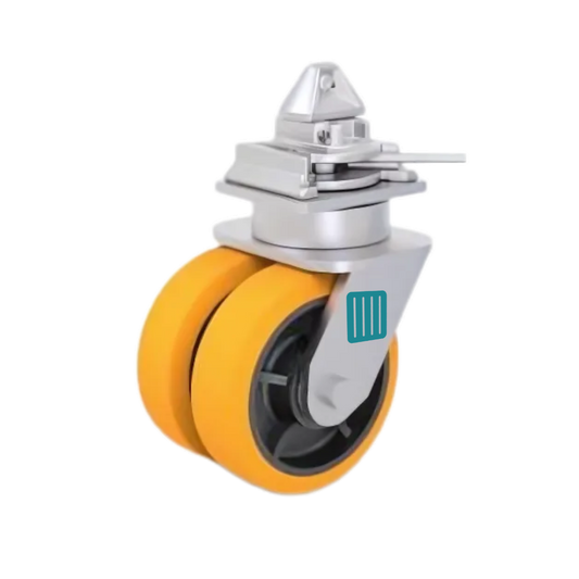 Roues pivotantes 3 tonnes avec Twistlock pour conteneur maritime