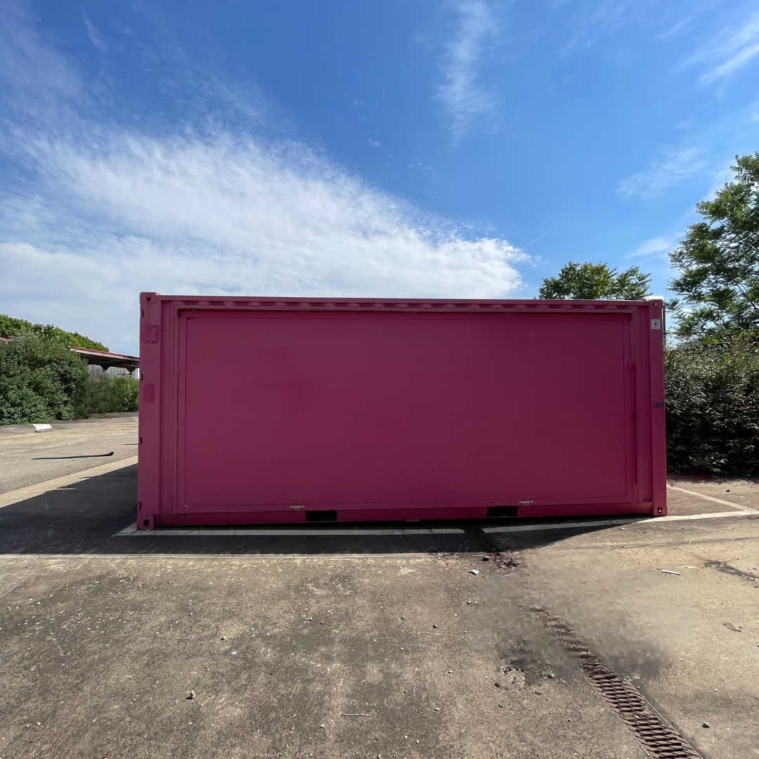 Location conteneur 20 pieds Auvent