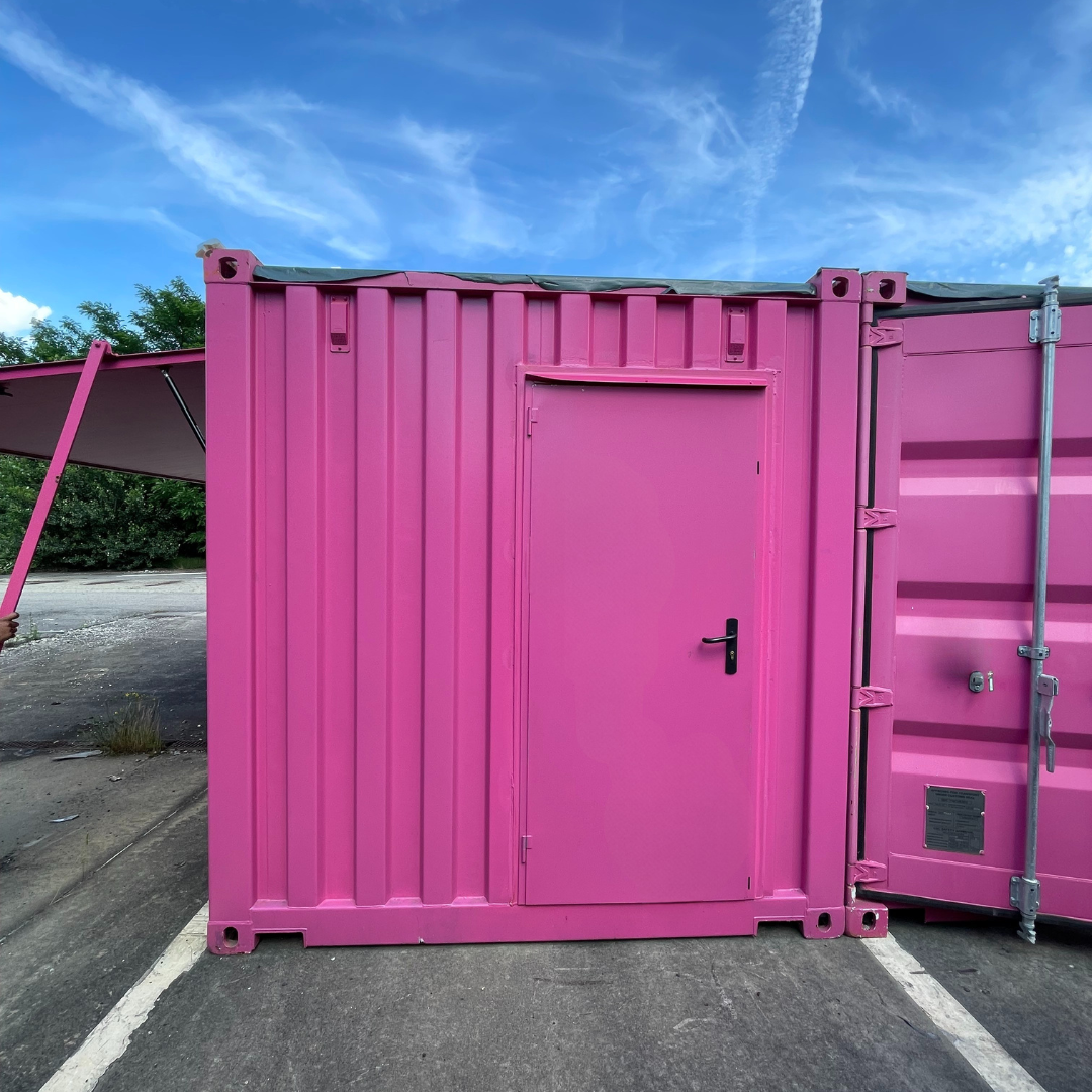 Location conteneur 20 pieds Auvent