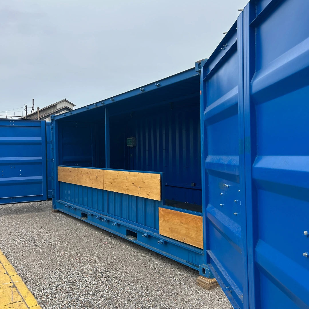 Location conteneur 20 pieds Open Side
