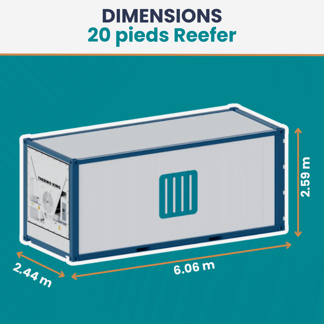 Conteneur 20 Pieds Reefer