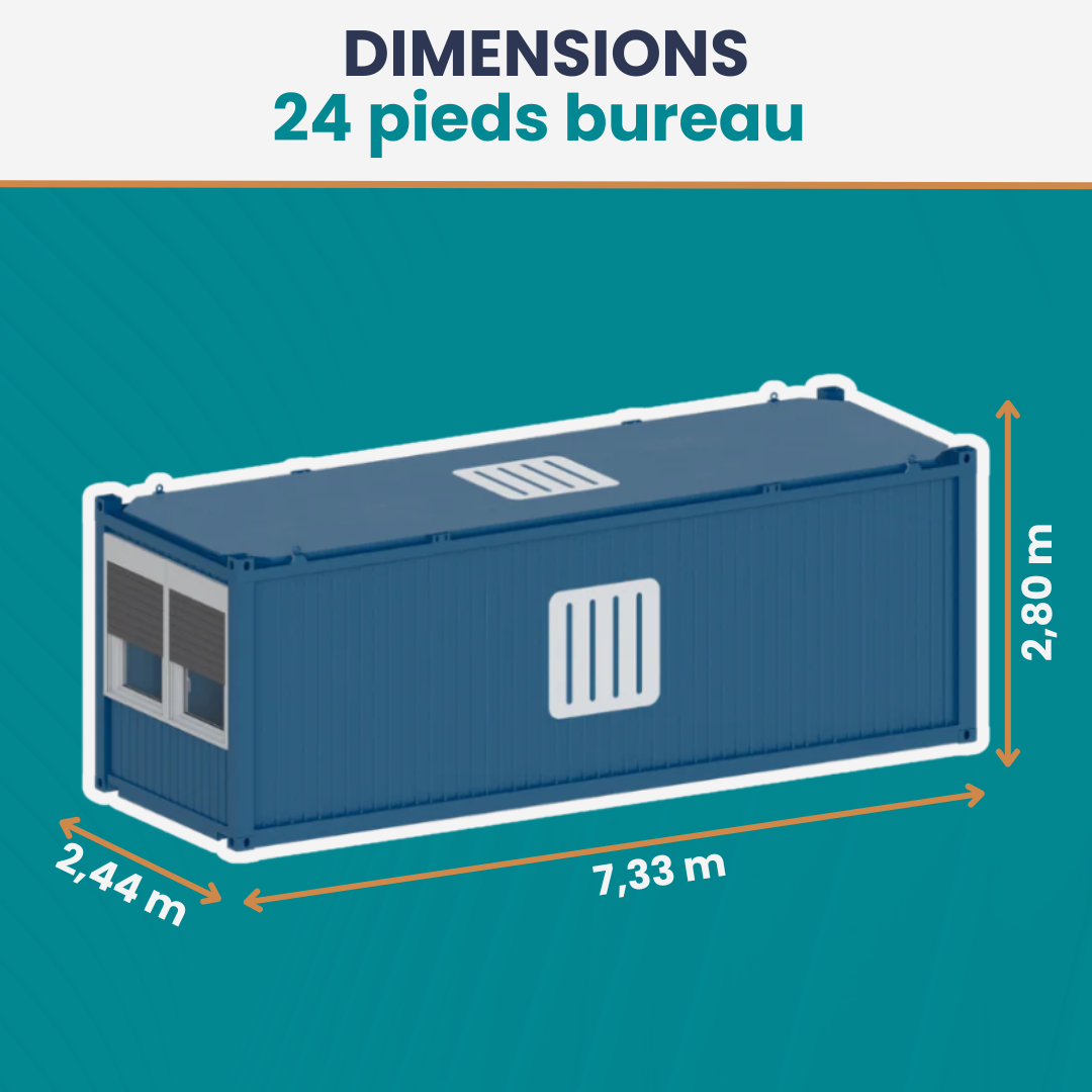 Module bureau 24 Pieds