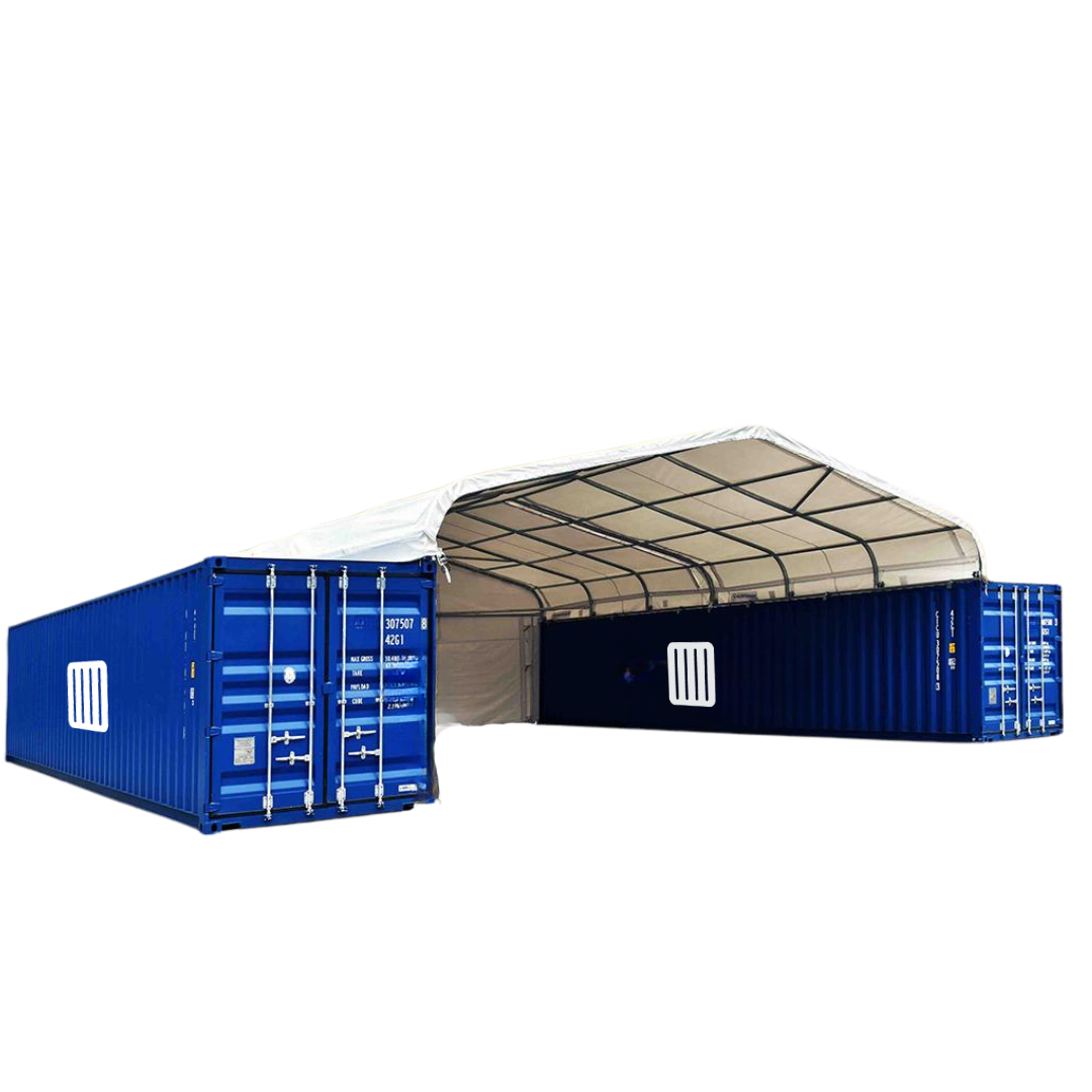 Abri sur conteneur maritime 10x12