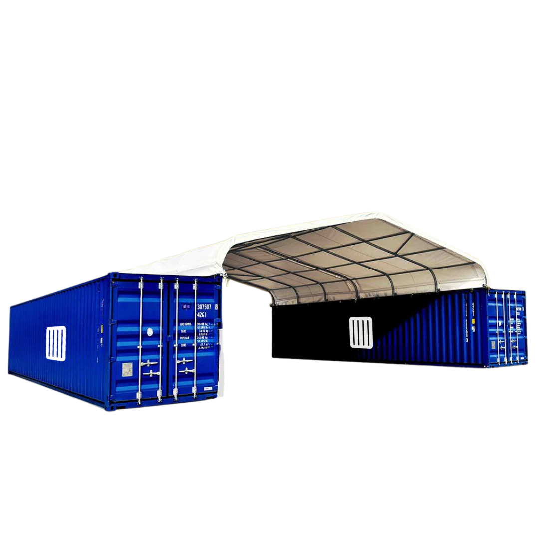 Abri sur conteneur maritime 10x12