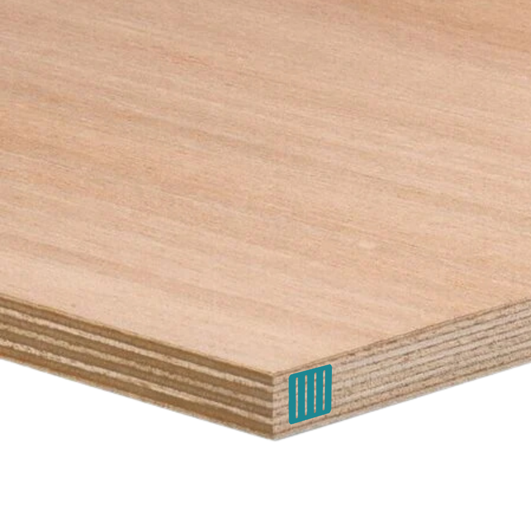 Plancher en contreplaqué marine pour conteneur maritime
