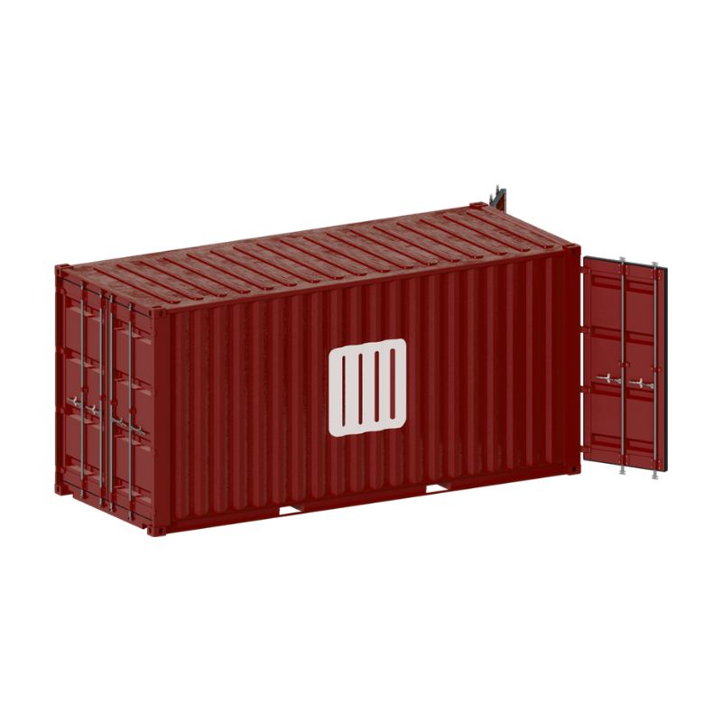 Conteneur 20 Pieds High Cube Double Door