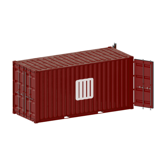 Conteneur 20 Pieds High Cube Double Door