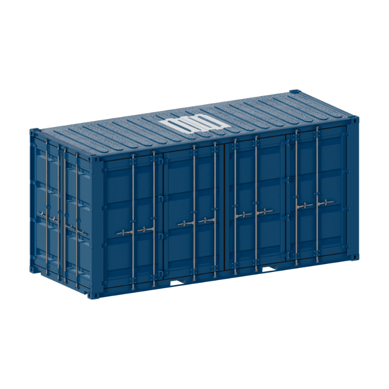 Conteneur 20 Pieds High Cube Open Side