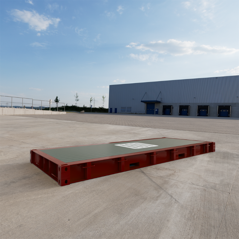 Conteneur 20 Pieds Plateforme