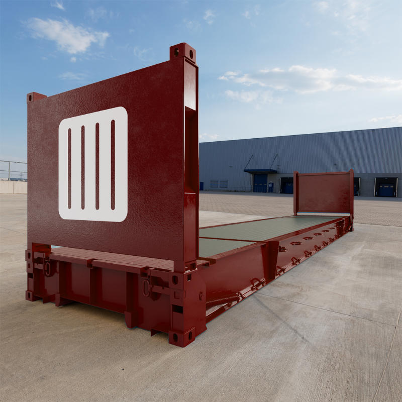 Conteneur 40 Pieds Flat Rack