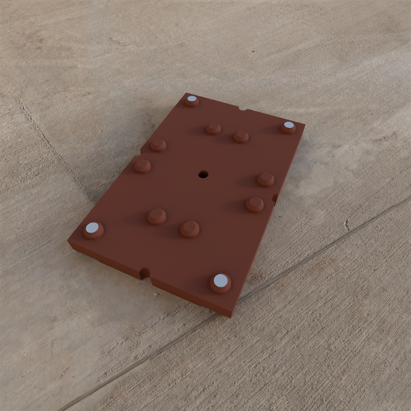 Cale universelle 4 unités
