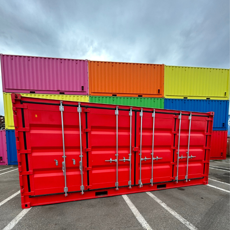 Location conteneur 20 pieds Open Side
